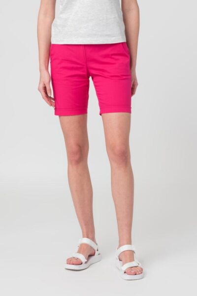 PANTALONI SCURT CASUAL FEMEI FUXIA XS - PS2122-12-45F-XS