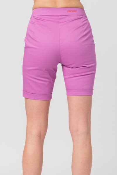 PANTALONI SCURT CASUAL FEMEI LILA XS - PS2122-12-05L-XS