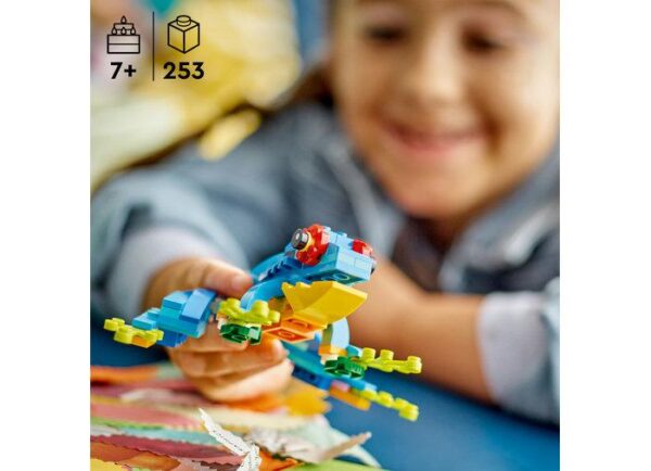 PAPAGAL EXOTIC 3IN1, LEGO 31136 - LEGO31136