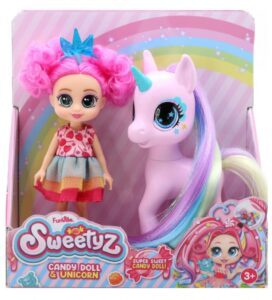 PAPUSA MINI, SWEETYZ CU UNICORN, 12 CM - SYZ81075