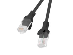 Patch cord Cat.6 UTP 15 m negru, Fluke Passed - PCU6-10CC-1500-BK