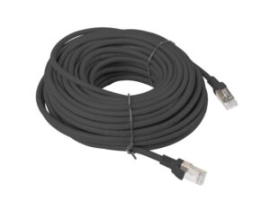 Patch cord Cat.6 UTP 20 m negru, Fluke Passed - PCU6-10CC-2000-BK