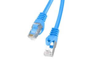PATCHCORD CAT.6 FTP 0.25M BLUE FLUKE PASSED LANBERG - PCF6-10CC-0025-B
