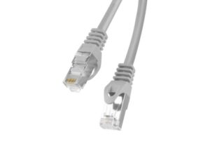 PATCHCORD CAT.6 FTP 1M GREY FLUKE PASSED LANBERG - PCF6-10CC-0100-S