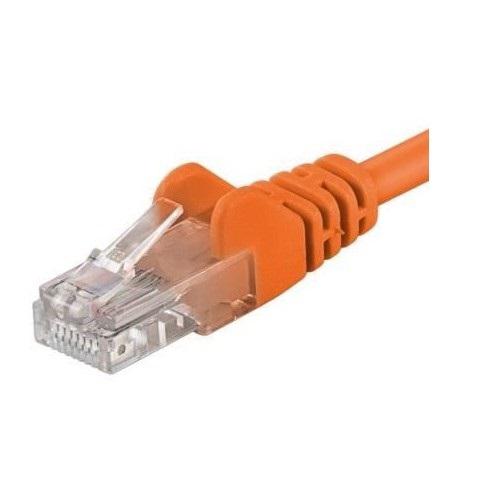 Patchcord UTP RJ45-RJ45 Cat.5e 2m portocaliu, UTP-5E-2-O-01 Patchcord UTP RJ45-RJ45 Cat.5e 2m portocaliu, UTP-5E-2-O - imagine 1