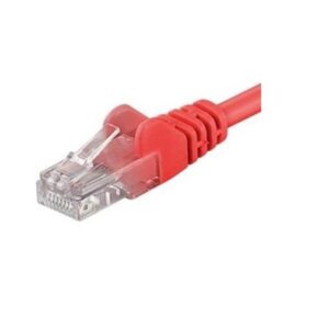 Patchcord UTP RJ45-RJ45 Cat.6 0.5m rosu, UTP-6-0.5-R