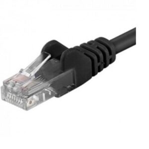 Patchcord UTP RJ45-RJ45 Cat.6 3m negru, UTP-6-3-BK