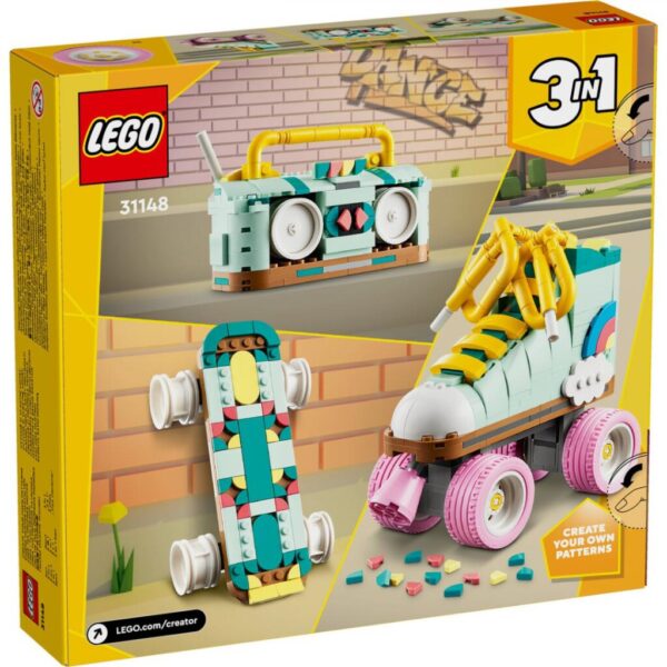 PATINA CU ROTILE RETRO, LEGO 31148 - LEGO31148