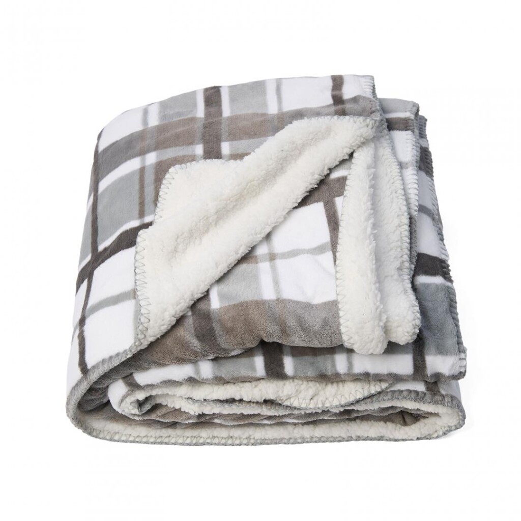 Patura Blanita Carouri Gri 160x200 cm - HR-BLKSHP160-GREY Patura Blanita Carouri Gri 160x200 cm - HR-BLKSHP160-GREY