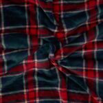 Patura Blanita Carouri Rosu 200x220 cm - HR-BLKSHP220-SQR