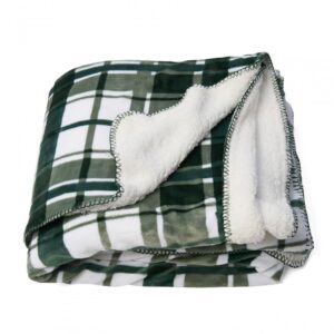 Patura Blanita Carouri Verde 200x220 cm - HR-BLKSHP220-GREEN