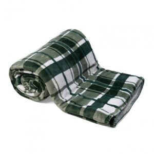 Patura Blanita Carouri Verde 200x220 cm - HR-BLKSHP220-GREEN