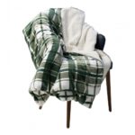 Patura Blanita Carouri Verde 200x220 cm - HR-BLKSHP220-GREEN