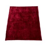 Patura fleece Heinner Dark Red 127x150 cm - HR-BLK127-DKRED