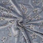 Patura model fosforescent, Space, 160x200 - HR-BLKGLOW160-SPC