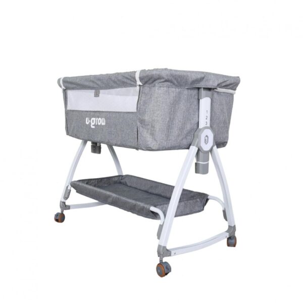 Patut 2 in 1 Co-Sleeper cu functie de leagan, U-Grow - UG-WBB818