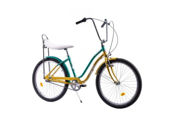 PEGAS STRADA 2 26" ALUMINIU AURIU VERDE - STRADA2AL3S261AV