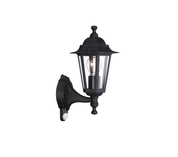 PEKING wall lantern black 1x60W 230V - 000008718696176740