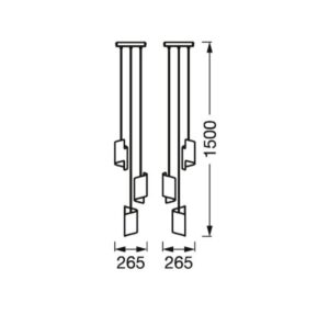 Pendul LED inteligent Ledvance SMART+ WiFi DECOR TWIST - 000004058075757448