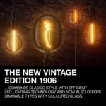 Pendul Ledvance Vintage 1906 Bobbin Gri inchis, E27, max. 15W LED - 000004099854092527