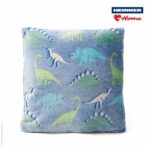 Perna cu model fosforescent, Dino, 45x45 - HR-PLWGLOW45-DINO