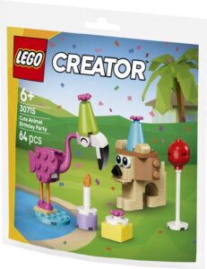 PETRECERE DE ZI DE NASTERE CU ANIMALUTE LEGO30715 - imagine 2