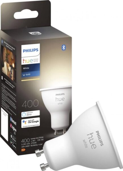 Philips HueW 5.2W GU10 EU - 000008719514340060