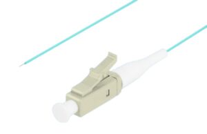 Pigtail fibră MM LC/UPC OM3 easy-strip 50/125 2 m aqua - FP-LCUP-MS31-0020-TQ