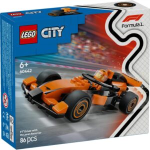 PILOT F1 CU MASINA DE CURSE MCLAREN, LEGO 60442 - LEGO60442