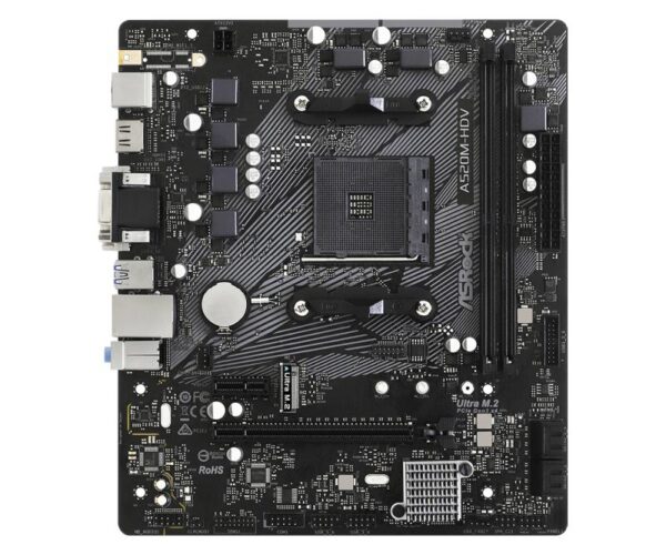 Placa de baza ASRock A520M-HDV, Socket AM4