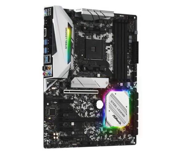 Placa de baza ASRock B450 Steel Legend, Socket AM4