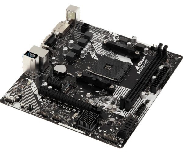 Placa de baza ASRock B450M-HDV R4.0, Socket AM4