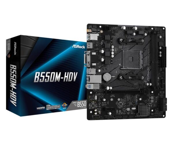 Placa de baza ASRock B550M-HDV, Socket AM4