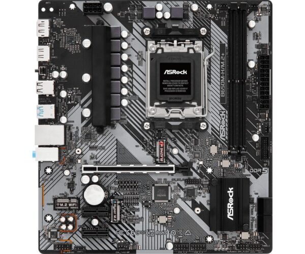 Placa de baza ASROCK B650M-H/M.2+, 2x DDR5, AMD B650, 1x HDMI 1x DP