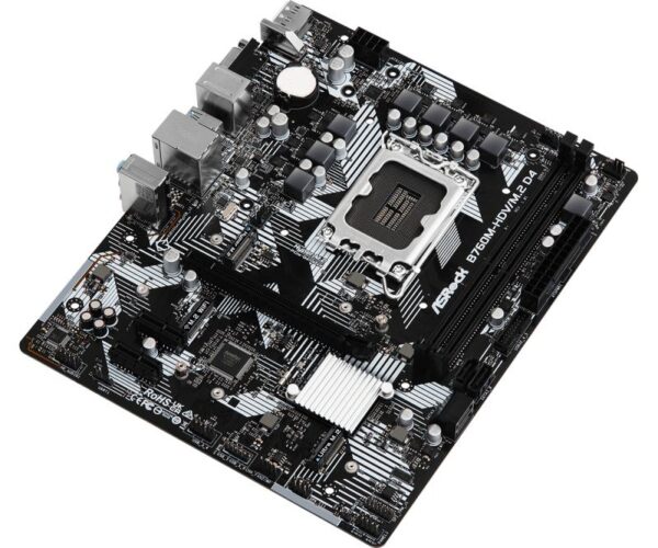 Placa de baza Asrock B760M-HDV/M.2 DDR4, 2x DDR4