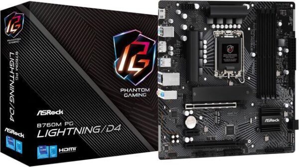 Placa de baza ASROCK B760M PG LIGHTNING LGA1700