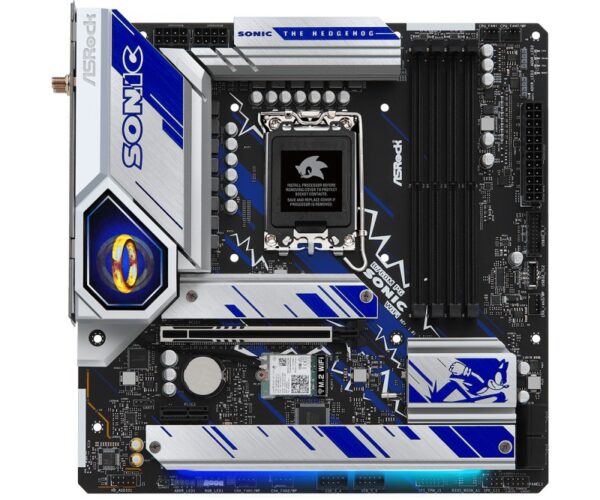 Placa de baza Asrock B760M PG Sonic LGA1700 WIFI, 4x DDR5