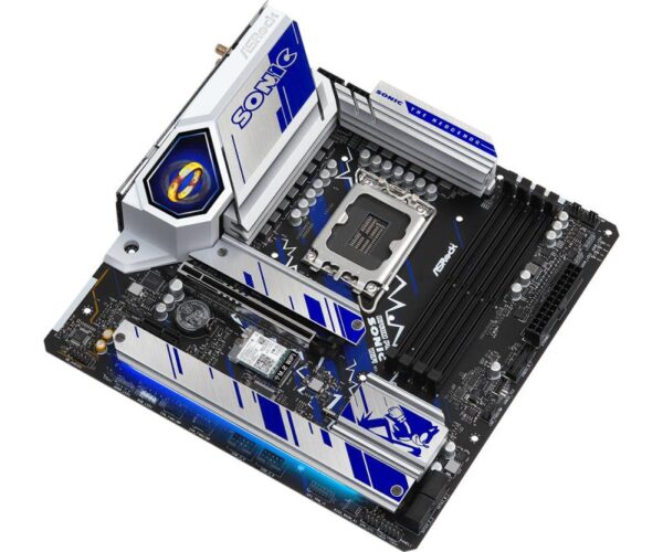 Placa de baza Asrock B760M PG Sonic LGA1700 WIFI, 4x DDR5