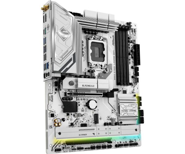 Placa de Baza ASROCK B860 STEEL LEGEND WIFI LGA1851, 4x DDR5