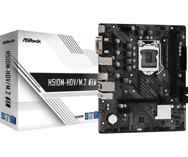 H510M-HDV/M.2 SE Supports 10th Gen & 11th Gen Intel® - H510M-HDV/M.2 SE