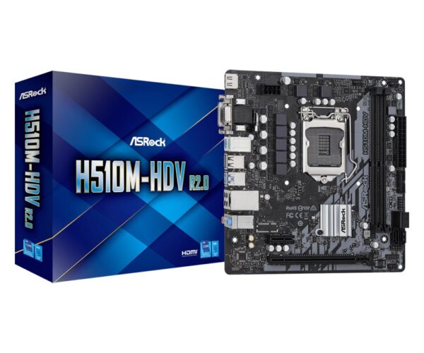 Placa de baza Asrock H510M-HDV R2.0 LGA 1200