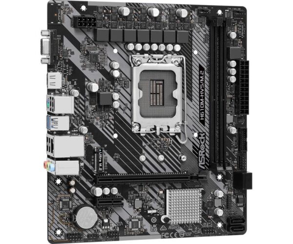 Placa de baza Asrock H610M-HDV/M.2 2.0 LGA 1700, 2x DDR4 - H610M-HVS/M.2 R2.0