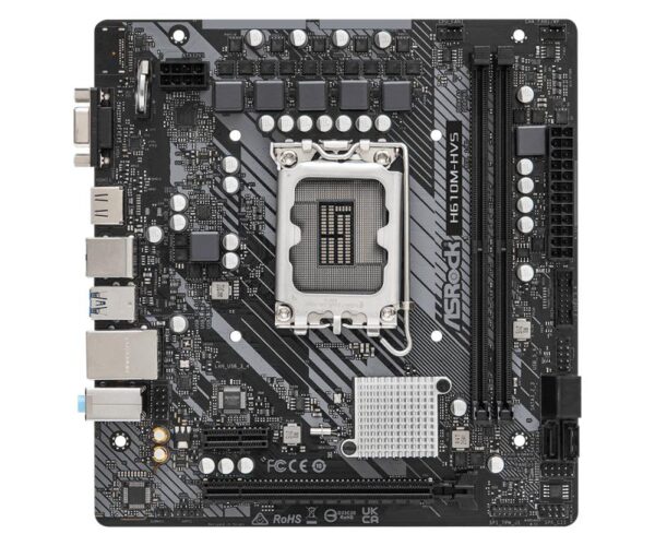 Placa de baza Asrock H610M-HVS D4, LGA 1700