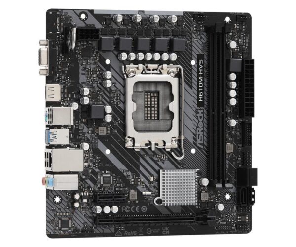 Placa de baza Asrock H610M-HVS D4, LGA 1700