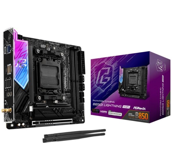 Placa de Baza ASROCK PHANTOM GAMING B850I LIGHTNING WIFI AM5