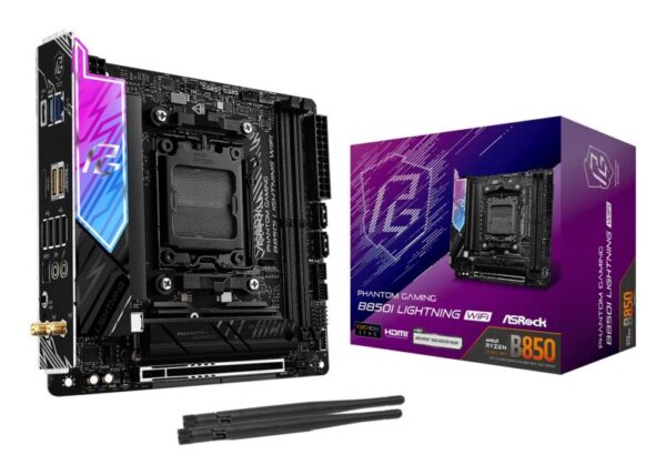 Placa de Baza ASROCK PHANTOM GAMING B850I LIGHTNING WIFI AM5
