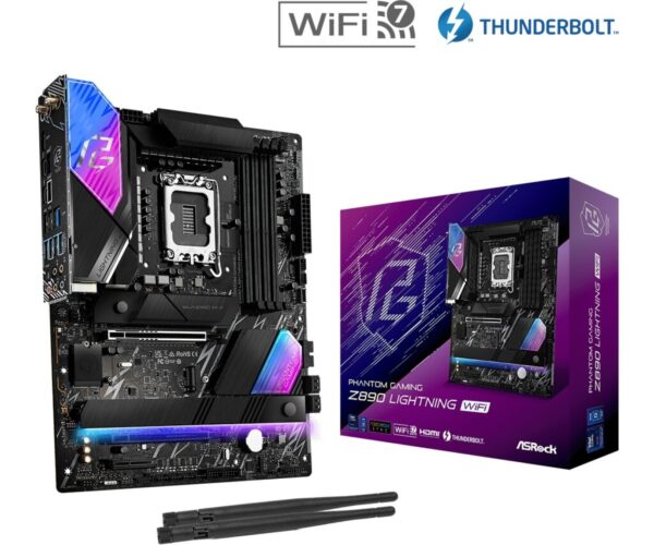 Placa de Baza ASROCK PHANTOM GAMING Z890 LIGHTNING WIFI LGA1851