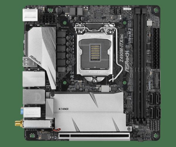 Placa de baza AsRock Z490M-ITX/AC Socket LGA 1200