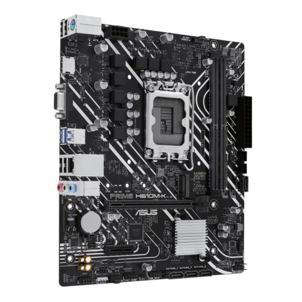 Placa de baza ASUS PRIME 610M-K LGA1700, 2x DDR5, 1x PCIE 4.0 x16 - PRIME H610M-K