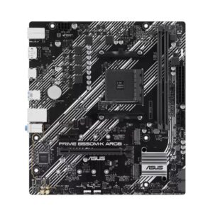 Placa de Baza ASUS PRIME B550M-K ARGB AM4, 2x DDR4, 1x DP 1x HDMI